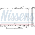 NISSENS Kühler, Motorkühlung