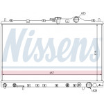 NISSENS Kühler, Motorkühlung