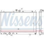 NISSENS Kühler, Motorkühlung