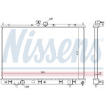 NISSENS Kühler, Motorkühlung