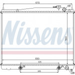 NISSENS Kühler, Motorkühlung
