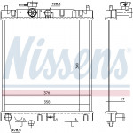 NISSENS Kühler, Motorkühlung
