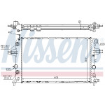 NISSENS Kühler, Motorkühlung