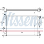 NISSENS Kühler, Motorkühlung