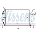 NISSENS Kühler, Motorkühlung