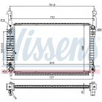 NISSENS Kühler, Motorkühlung