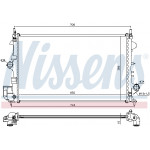 NISSENS Kühler, Motorkühlung