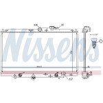 NISSENS Kühler, Motorkühlung