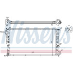 NISSENS Kühler, Motorkühlung