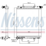 NISSENS Kühler, Motorkühlung