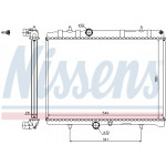 NISSENS Kühler, Motorkühlung