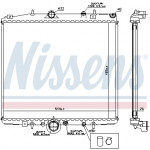 NISSENS Kühler, Motorkühlung