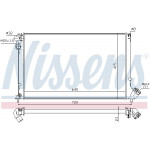 NISSENS Kühler, Motorkühlung