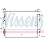 NISSENS Kühler, Motorkühlung