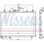 NISSENS Kühler, Motorkühlung