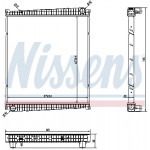 NISSENS Kühler, Motorkühlung