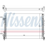NISSENS Kühler, Motorkühlung