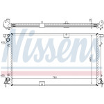 NISSENS Kühler, Motorkühlung