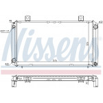 NISSENS Kühler, Motorkühlung