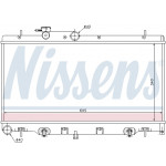 NISSENS Kühler, Motorkühlung