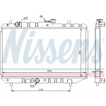 NISSENS Kühler, Motorkühlung