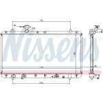 NISSENS Kühler, Motorkühlung