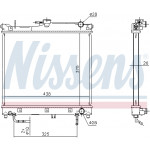 NISSENS Kühler, Motorkühlung