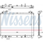 NISSENS Kühler, Motorkühlung