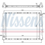 NISSENS Kühler, Motorkühlung