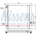 NISSENS Kühler, Motorkühlung