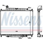NISSENS Kühler, Motorkühlung
