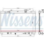 NISSENS Kühler, Motorkühlung