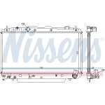 NISSENS Kühler, Motorkühlung