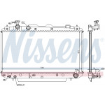 NISSENS Kühler, Motorkühlung