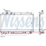 NISSENS Kühler, Motorkühlung