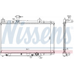 NISSENS Kühler, Motorkühlung