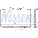 NISSENS Kühler, Motorkühlung
