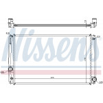 NISSENS Kühler, Motorkühlung