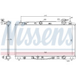 NISSENS Kühler, Motorkühlung