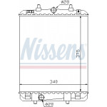 NISSENS Kühler, Motorkühlung