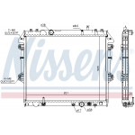 NISSENS Kühler, Motorkühlung