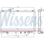 NISSENS Kühler, Motorkühlung
