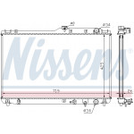 NISSENS Kühler, Motorkühlung