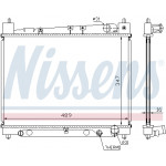 NISSENS Kühler, Motorkühlung