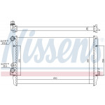NISSENS Kühler, Motorkühlung