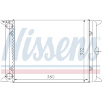 NISSENS Kühler, Motorkühlung