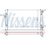 NISSENS Kühler, Motorkühlung