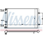 NISSENS Kühler, Motorkühlung