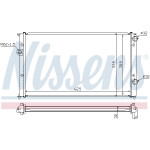 NISSENS Kühler, Motorkühlung