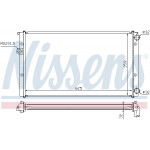 NISSENS Kühler, Motorkühlung